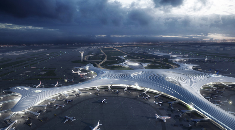 پلان معماری فرودگاه