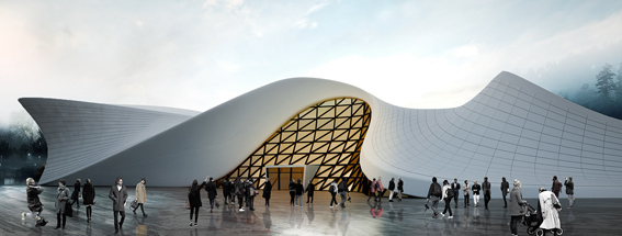 طراحی معماری موزه هوا و فضا