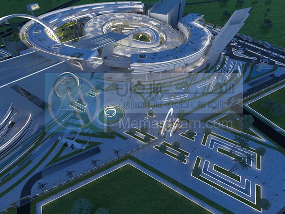 پروژه معماری مرکز تحقیقات کیهان شناسی